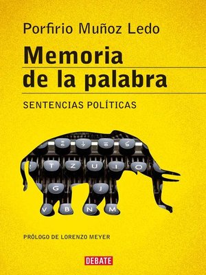 cover image of Memoria de la palabra